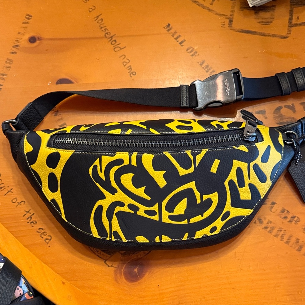 Keith haring x Coach belt bag
